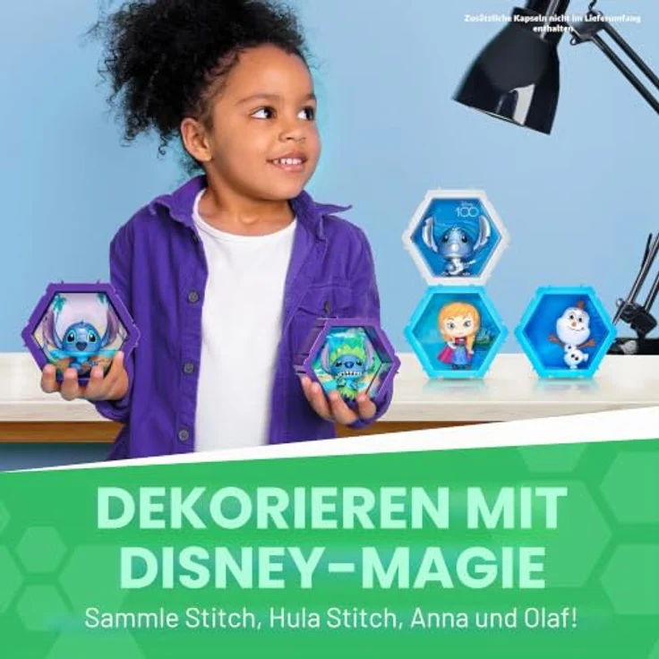 WOW! PODS PODS 4D Disney Classic Stitch, sammelbarer Bobble-Head Charakter mit 4D-Effekt, Wand- und Regalanzeige, Serie 1 Nr. 445 – Bild 3