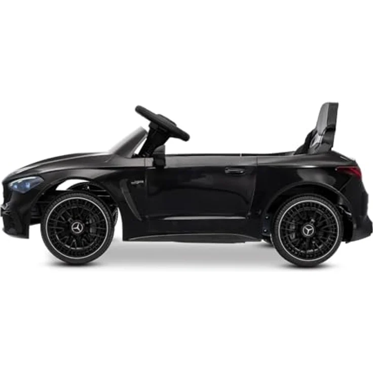 Beneo Mercedes CLE 12V, Elektrisches Kinderfahrzeug mit Hinterradantrieb, schwarz, Lithium-Akku, LED-Beleuchtung, Einsitzer, 2,4-GHz-Fernbedienung, MP3-Player mit USB/AUX/Bluetooth, ORIGINAL-Lizenz – Bild 8