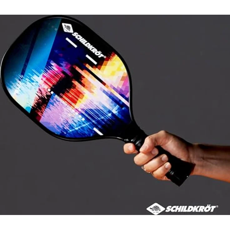 Schildkröt® Pickleball Set mit 2 Schlägern, 1 Indoor und 1 Outdoor-Ball, 1 Tragetasche, für Anfänger und Fortgeschrittene – Bild 4