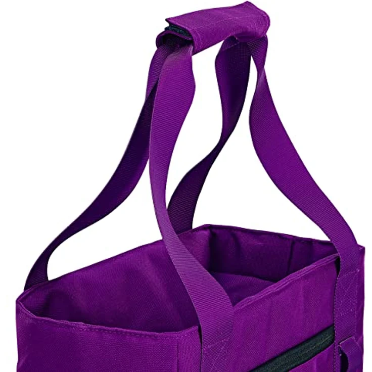 Prophete Isolierte Fahrradtasche, 20 L Volumen, wasserabweisend, Farbe: lila – Bild 5