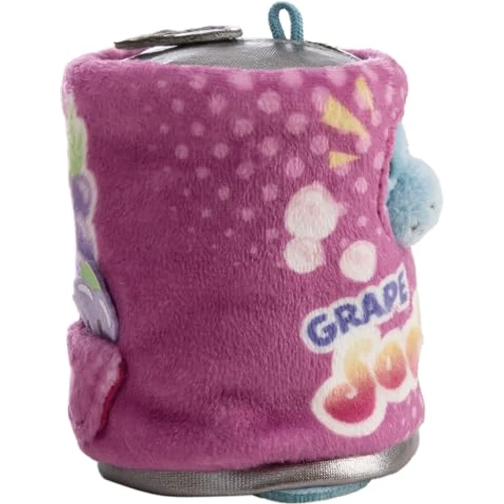 NICI Kuscheltier Seekuh Wilbur 8cm, Plüschfigur mit Trauben- und Soda-Dosen-Kostüm, 3-in-1 Sammelset – Bild 2