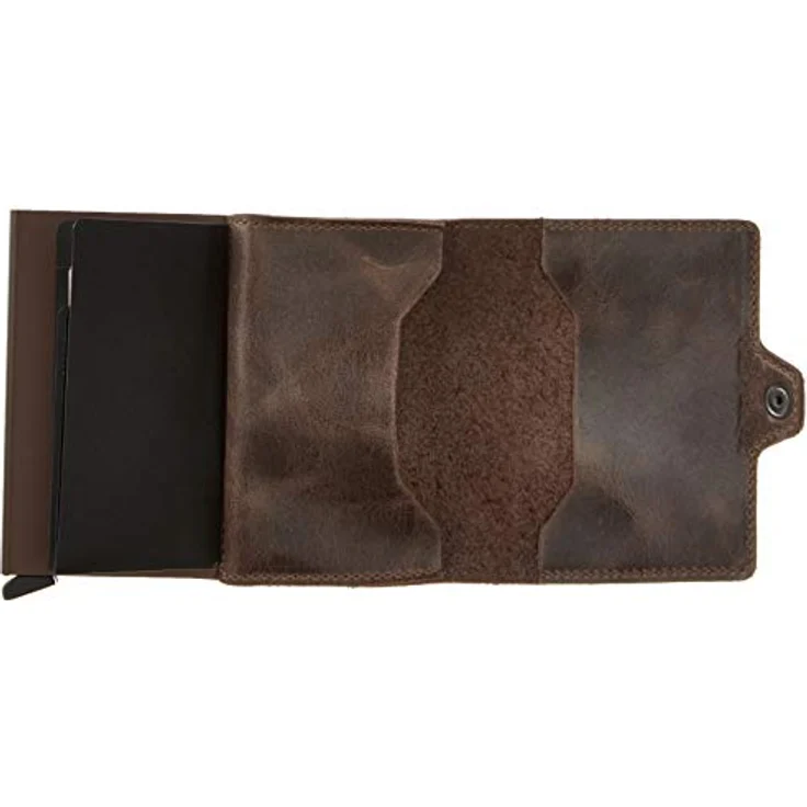 Secrid Vintage Twinwallet Leder Börse mit RFID Schutz 7 cm Chocolate - Preisvergleich – Bild 4
