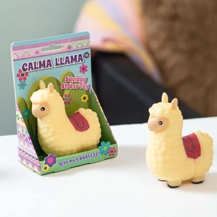 Boxer Gifts Calma Llama Anti-Stressball, ideales Stressabbau-Spielzeug für Lama-Liebhaber, Kinder & Erwachsene – Bild 5