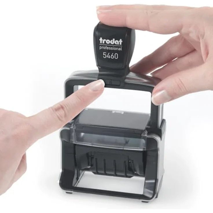 TRODAT Ersatzstempelkissen 6/50 81024 sc für Professional Lintrodat® Stempel, schwarz – Bild 2