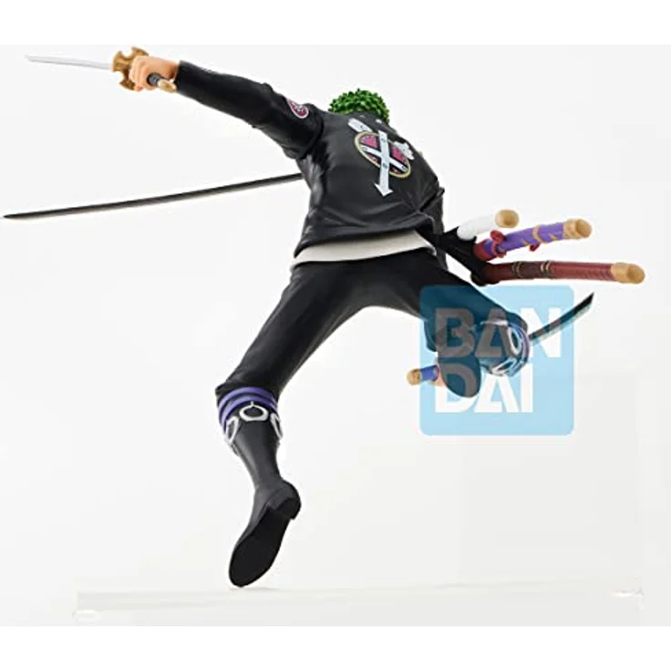 BANDAI Banpresto Ichiban - One Piece - Roronoa Zoro (Film Red) Sammelfigur – Bild 3