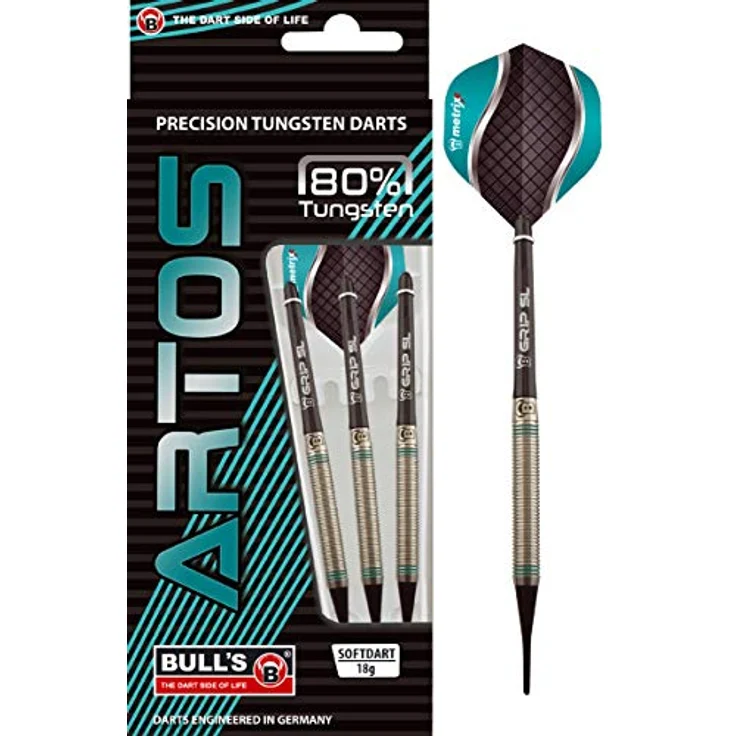 BULL'S Artos Soft Dart, mint, 18g – Bild 1