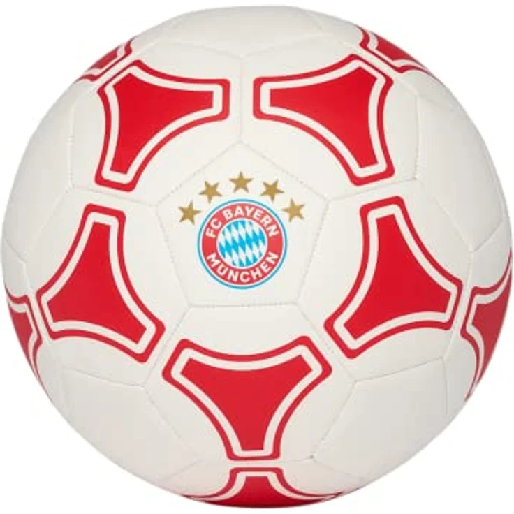 FC Bayern München Fußball Fussball, Größe 5, PU Material, gedrucktes Logo – Bild 5