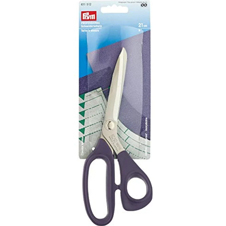 Prym 8" Professional Schneiderschere 8'' 21 cm, Edelstahl, Lila – Bild 4