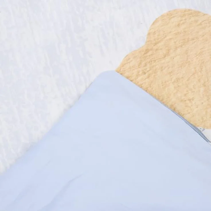 Sansibar Bettwäsche-Set Island 135x200 Wendebettwäsche mit Sylt Druck, 100% Baumwolle, Blau, YKK-Reißverschluss – Bild 2