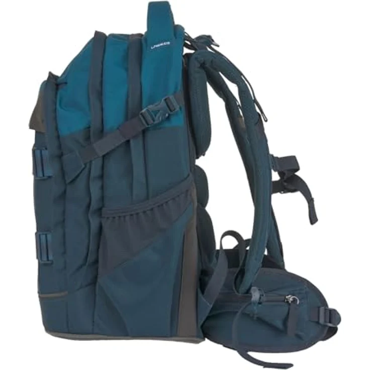 LÄSSIG Bold Origin Schulrucksack Dark Blue, ergonomisches Tragesystem, 30 Liter Volumen, gepolstertes Laptopfach, wasserabweisend – Bild 2