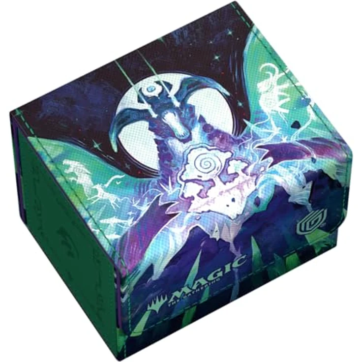 Ultimate Guard Sidewinder 100+ Xenoskin, Sammelkarten Etui mit Magic: The Gathering "Tarkir: Dragonstorm" Artwork, für 100 Double-Sleeve Karten, Magnetverschluss – Bild 3