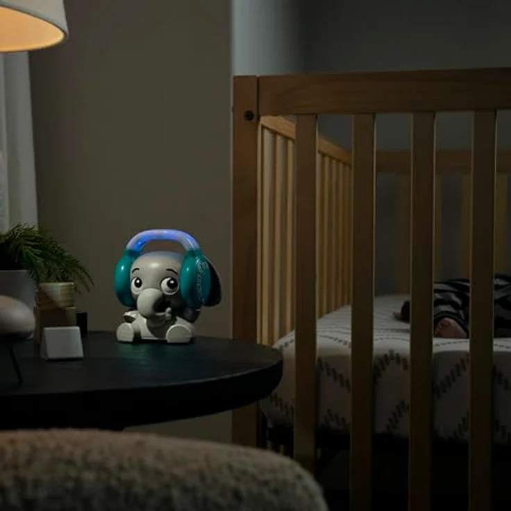 Baby Einstein Earl der Elefant Bluetooth Sound Machine, Musikanlage + Nachtlicht, Baby bis Kleinkind, mit 10 klassischen Melodien und 6 sanften Klängen – Bild 4