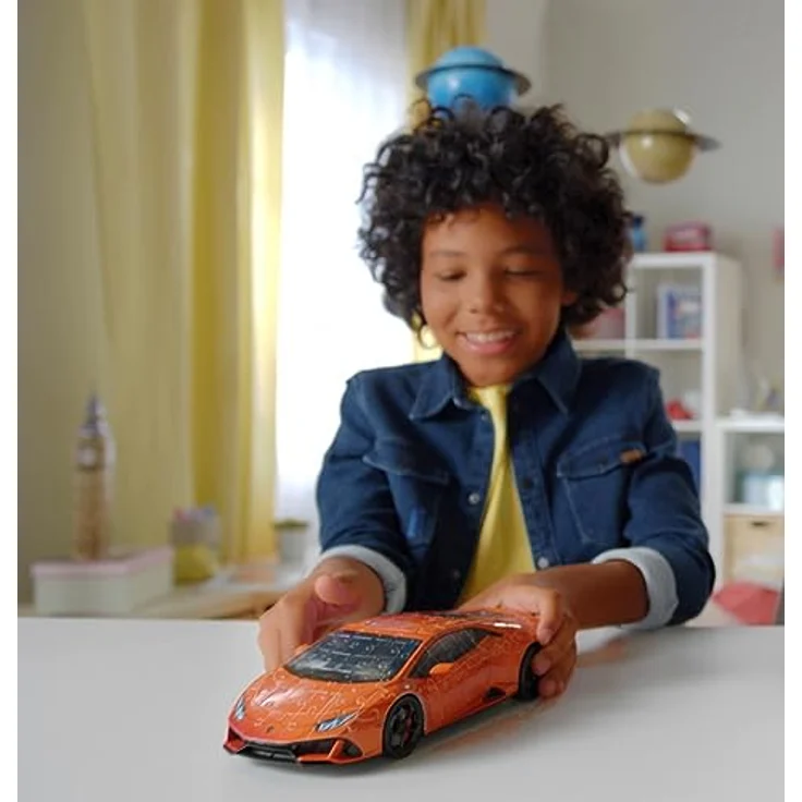 Ravensburger 3D Puzzle Lamborghini Huracán EVO 11238 - Das berühmte Fahrzeug als 3D Puzzle Auto - 108 Teile - ab 8 Jahren – Bild 4