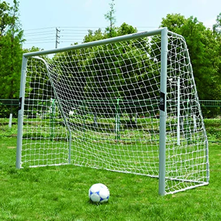 Ocean 5 großes Fußballtor Goalkeeper 240, XXL Outdoor Fußball Tor für den Garten, 2,4 x 1,6 x 0,8 m, aus Metall - Stabiles Profi Tor in Extra Groß, für Kinder und Erwachsene – Bild 4