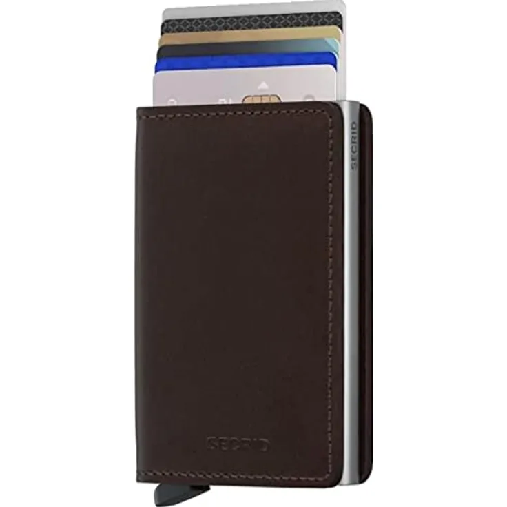 Secrid Geldbörse Slimwallet Original Dark Brown One Size