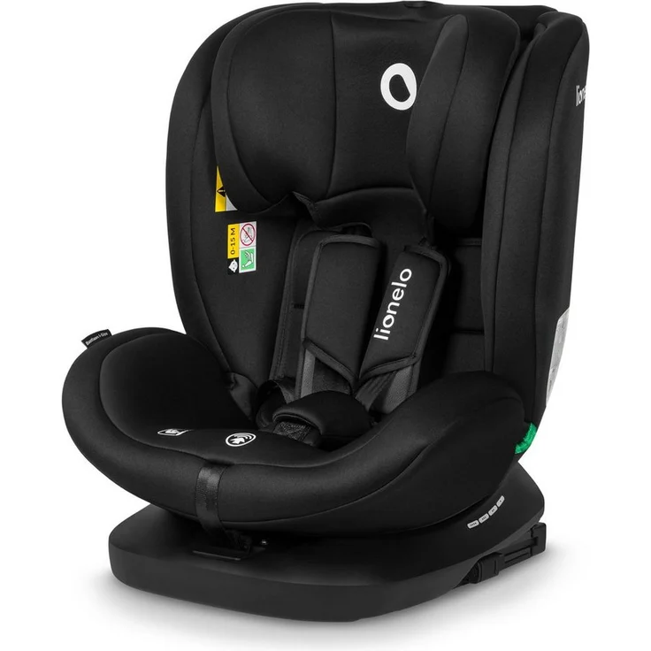 lionelo Autokindersitz BASTIAAN I-SIZE, i-Size / 0-36 kg / Isofix + Top Tether, ab Geburt bis 12 Jahre, grau – Bild 1