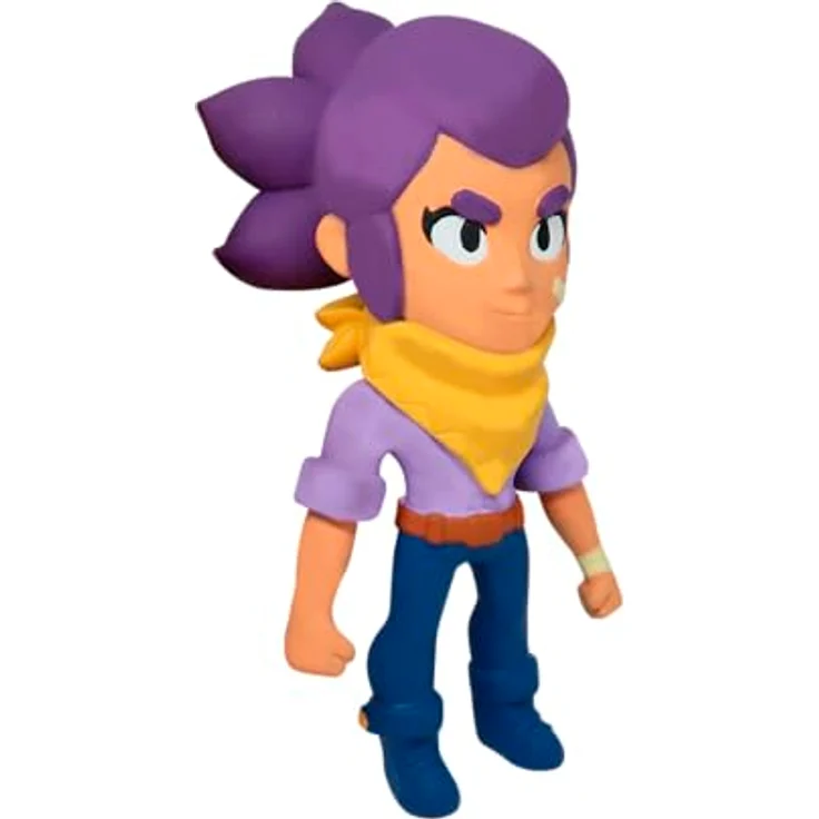 Bizak Monsterflex Brawl Stars Sammelfigur Shelly, super dehnbar und elastisch, 13 cm, für Sammler und Kinder ab 8 Jahren – Bild 5