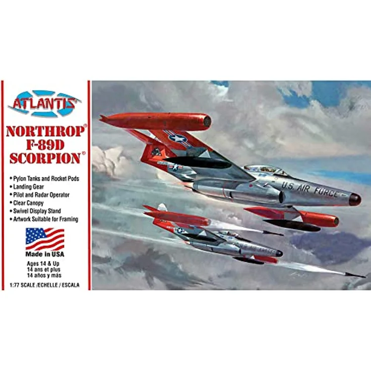 1/80 F89D Northtrop Scorpion Jet