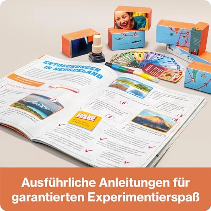 Franzis 67252 Checkerin Marina Adventskalender, Kreatives Bastelset für 24 Tage Unterhaltung – Bild 4
