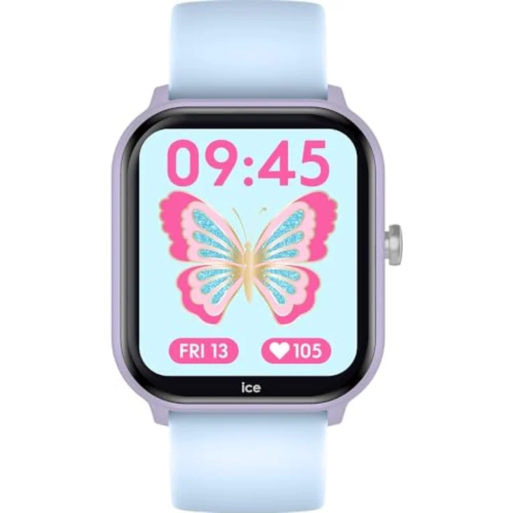 ICE-WATCH Smart Watch 024298, Kinder-Smartwatch mit AMOLED-Display, Bluetooth und Herzfrequenzmesser, Violett – Bild 2