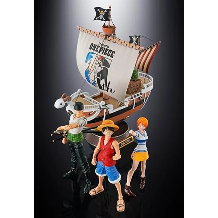 Bandai Tamashii Nations One Piece S.H.Figuarts Roronoa Zoro Romance Dawn-Version, detailreiche Actionfigur, 15 cm, inkl. Zubehör – Bild 6
