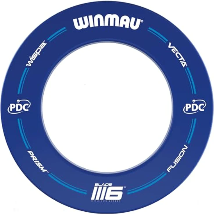 WINMAU Dartboard Surround Set PDC 5310, Dartschild mit PDC-Zertifikat, 43,6 cm Innendurchmesser, 67,5 cm Außendurchmesser – Bild 4