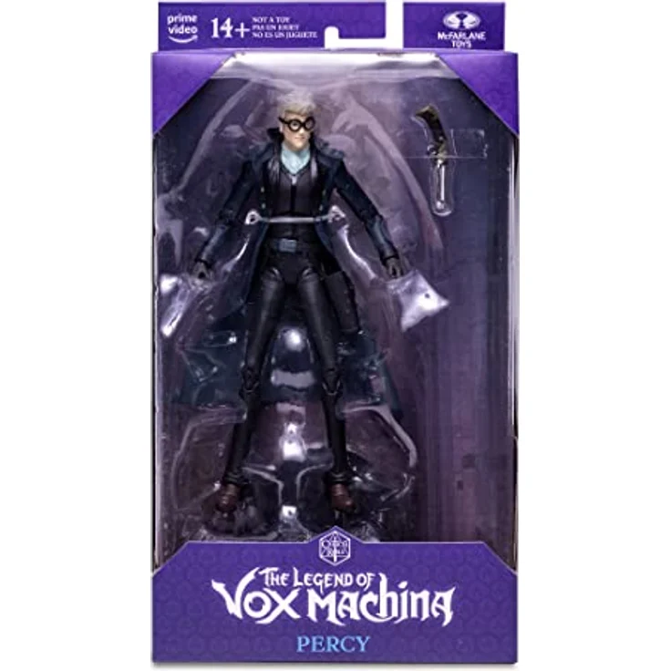McFarlane Critical Role The Legend of Vox Machina Actionfigur Percy 18 cm, Mehrfarbig – Bild 9