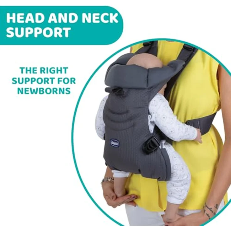 Chicco EasyFit, ergonomische Babytrage für Kinder bis 9 kg, hüftfreundlich, leicht anziehbar und verstellbar – Bild 6