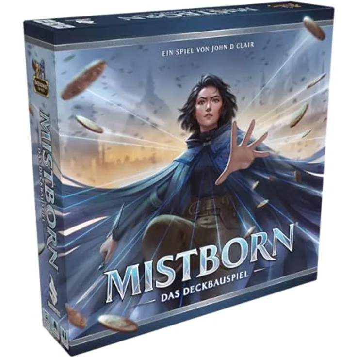 Brotherwise Games Mistborn: Das Deckbauspiel, DE-Version, strategisches Kennerspiel für 1-4 Spieler ab 13 Jahren, immersives Deckbauspiel mit 30-60 Minuten Spielzeit pro Partie