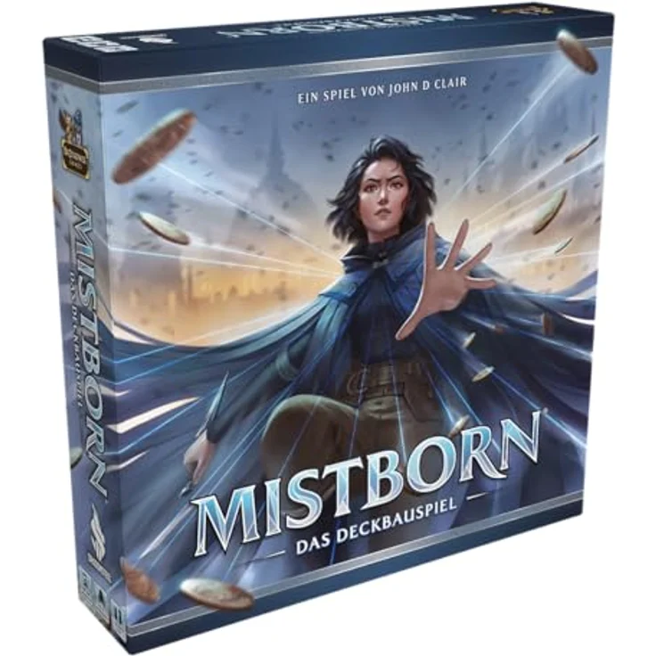Brotherwise Games Mistborn: Das Deckbauspiel, DE-Version, strategisches Kennerspiel für 1-4 Spieler ab 13 Jahren, immersives Deckbauspiel mit 30-60 Minuten Spielzeit pro Partie – Bild 1