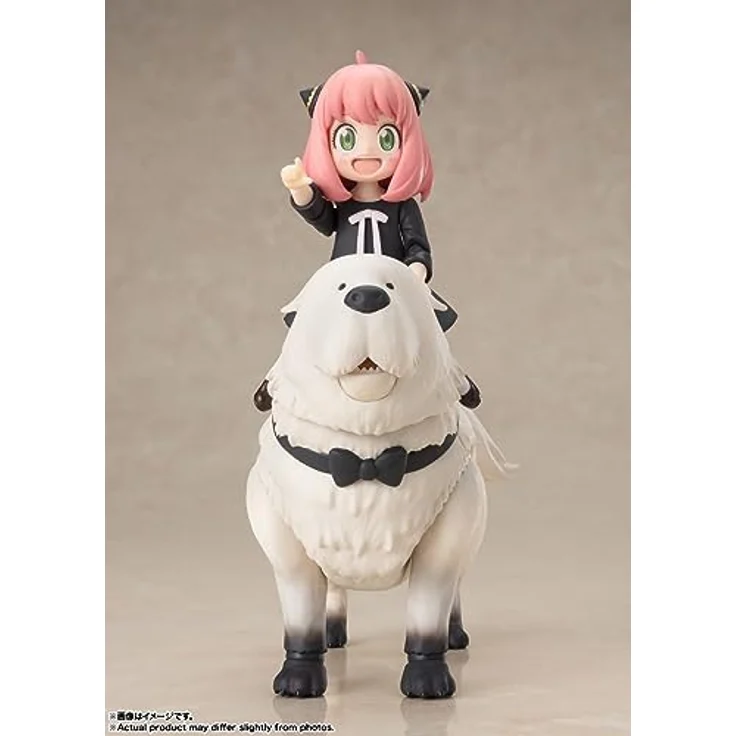 BANDAI Tamashi Nations - Bond Forger with Anya, Sammelfigur, 12 cm, optionale Beine für sitzende Posen, Mehrfarbig, BAS65367 – Bild 2