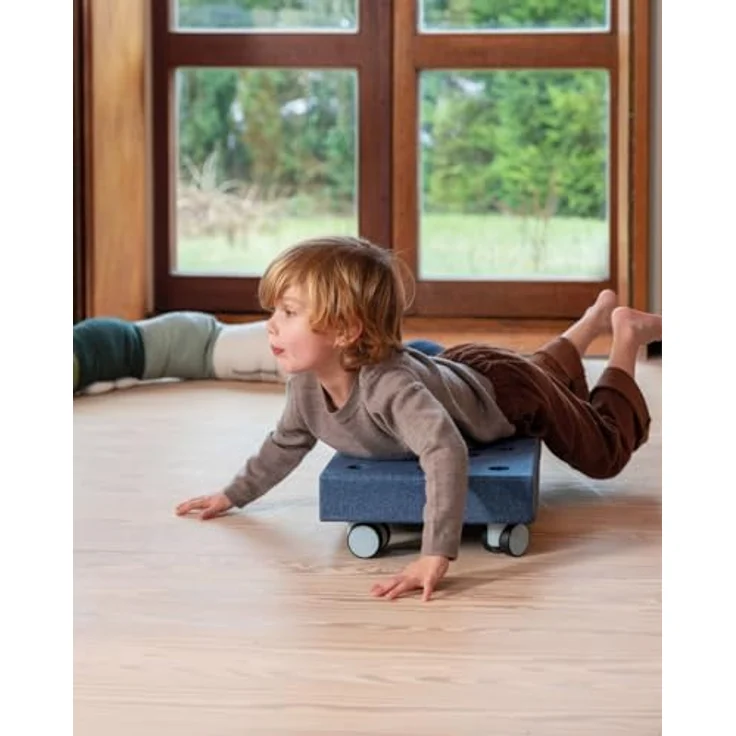 Modu Modell 34 TLG. Baukasten Starter-Set Playsystem Dreamer von 0-6 Jahren - Deep Blue/Sky Blue, Mehrfarbiges Spielzeug für Babys – Bild 5