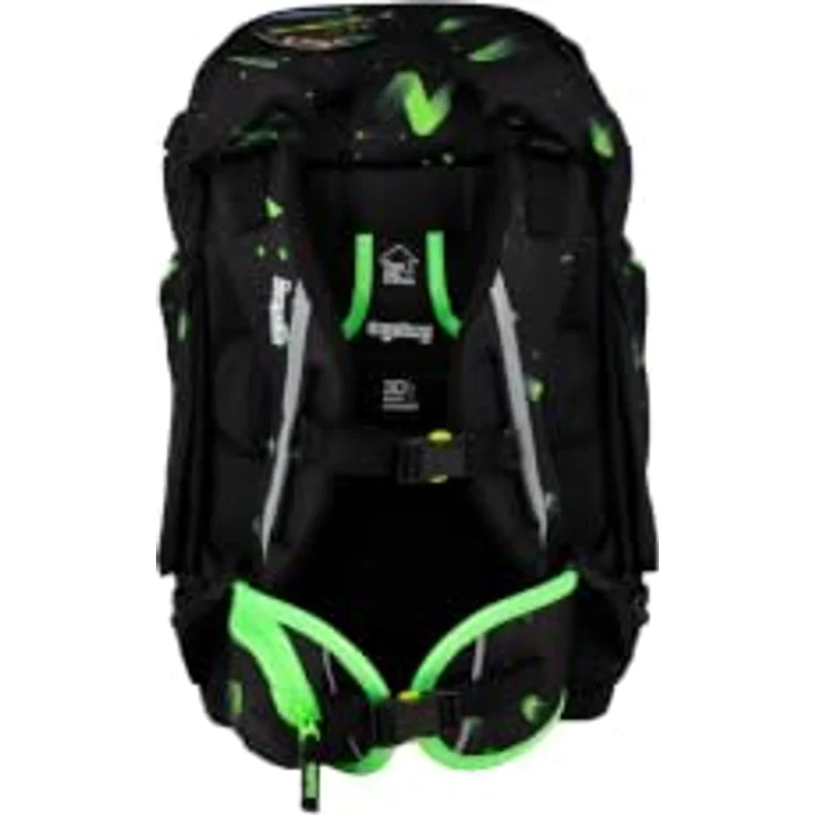 ergobag pack Schulranzen-Set Übärholspur, mit mitwachsendem Tragesystem, höhenverstellbar, 22 Liter, wasserabweisend, inkl. Sportrucksack – Bild 4