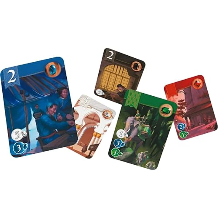 Rebel SPLENDOR Spiel Basisversion Original Standard, Brettspiel mit 90 Entwicklungskarten und strategischem Gameplay – Bild 9