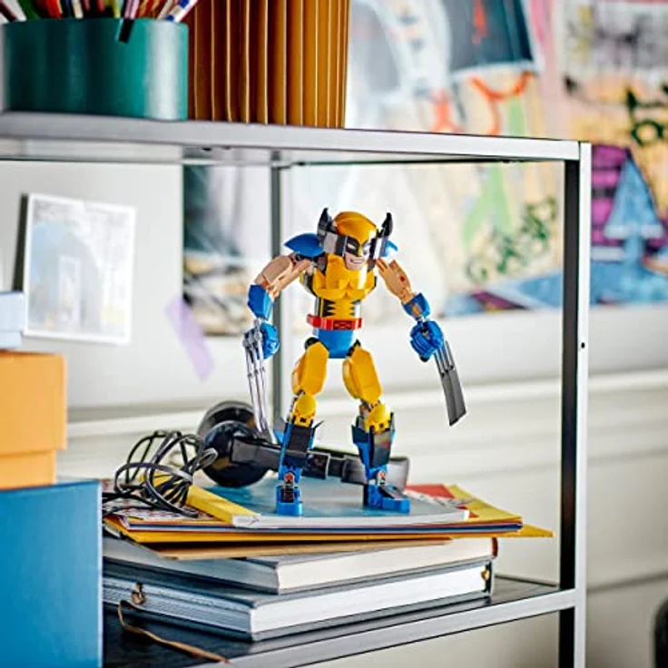 LEGO 76257 Marvel Wolverine Baufigur, Superhelden Action Figur mit Krallen aus X-Men, Spielzeug und Sammlerstück für Kinder, Jungen und Mädchen ab 8 Jahren – Bild 5