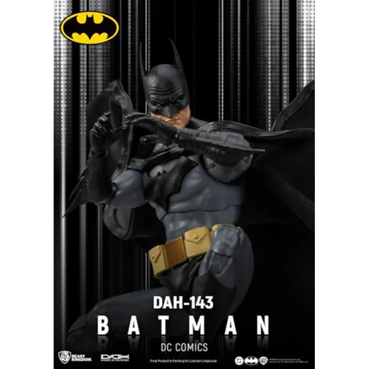 Beast Kingdom DC Comics Action Figure Batman, 21 cm mit Austausch- und Zubehörteilen in bedruckter Box – Bild 5