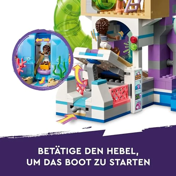 LEGO® Konstruktionsspielsteine Heartlake City Wasserpark (42630), LEGO Friends, (814 St), Made in Europe – Bild 6