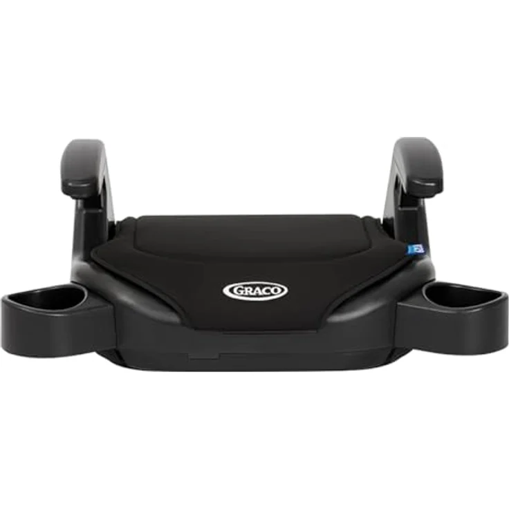 Graco Booster Basic R129 Autokindersitz, leicht und mit ausziehbaren Becherhaltern, blau – Bild 7