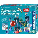 KOSMOS 661090 Experimentierkasten Adventskalender 2025, 24 spannende Experimente für Kinder ab 8 Jahren, Spielzeug-Adventskalender für Chemie, Physik und Geologie