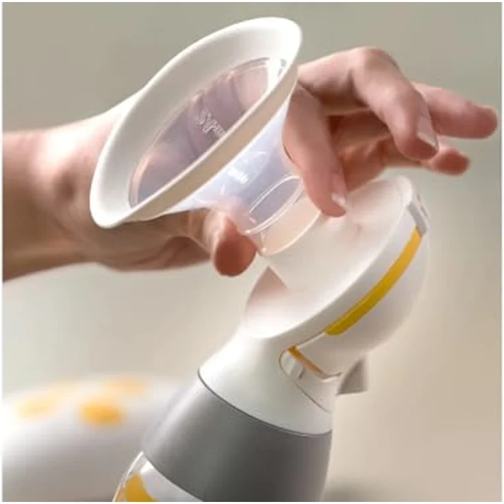 Medela Solo™ Milchpumpe, elektrische Muttermilchpumpe mit intuitiver Anwendung, einfach zusammenbaubar, effektives Abpumpen – Bild 5