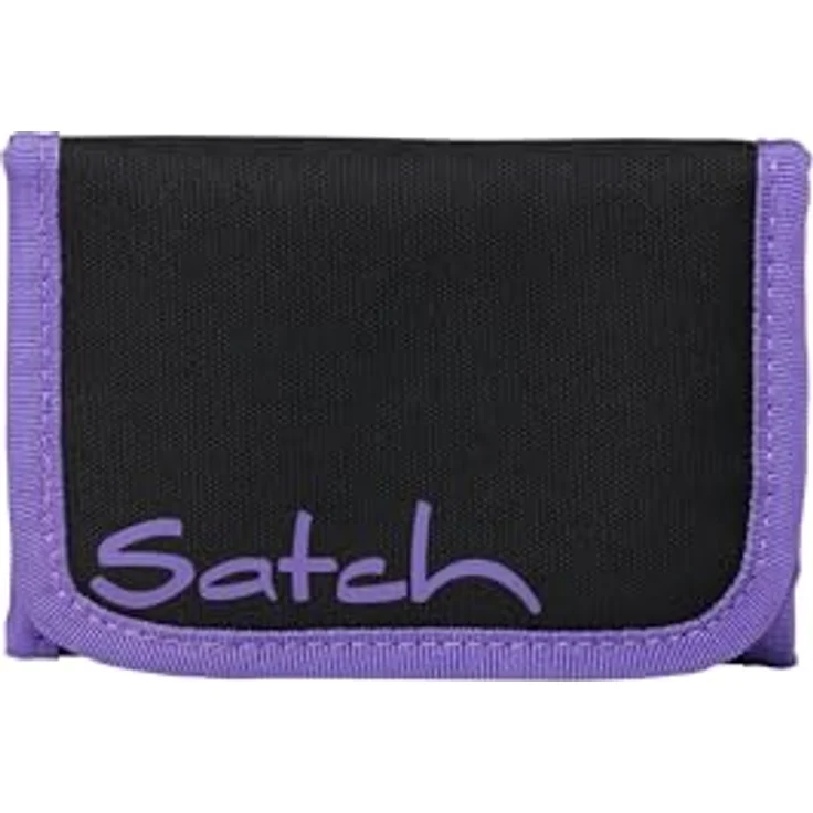 Satch Geldbörse Geldbeutel (Portemonnaie) mit Kartenfach, wasser- und schmutzabweisend, 100% recyceltes Polyester, schwarz – Bild 1