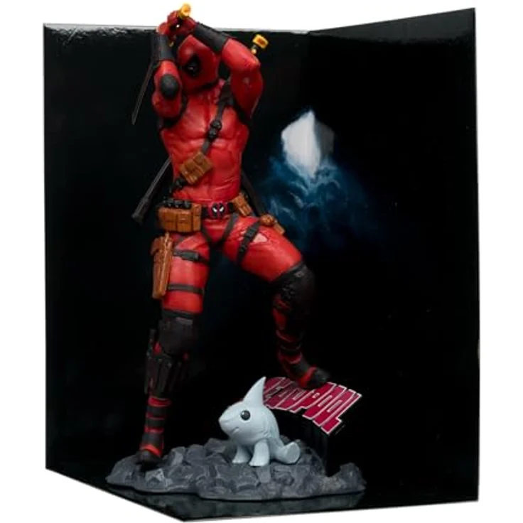 McFarlane Marvel Collection PVC Statue 1/10 Deadpool, 18 cm mit Diorama-Base – Bild 5