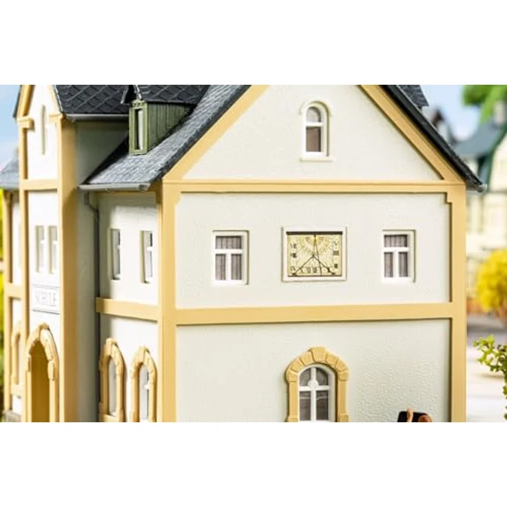Auhagen 12353 H0/TT Dorfschule, Modellbau Zubehör für Bahnliebhaber, 1 Stück – Bild 3