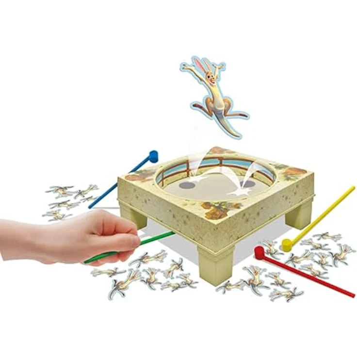 Megableu KANGOU’WAOU, Spiel für 2-4 Spieler ab 4 Jahren, Action- und Reflexspiel in französischer Version – Bild 4