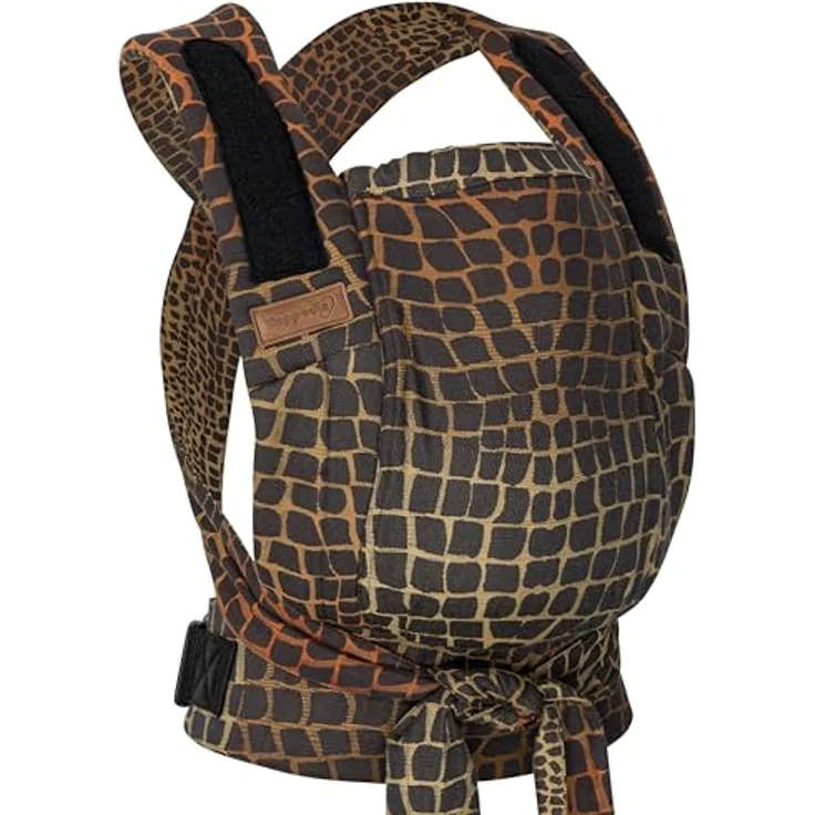 Hoppediz Babytrage Bondolino b.pure, Komforttrage ab Geburt (3 - 20 kg), Bauchtrage, Rückentrage & Hüfttrage, hautfreundliche Baumwolle – Bild 1