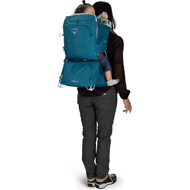 Osprey Poco SLT, Babytrage mit ergonomischem Rückensystem und robustem Beckengurt, Unisex – Bild 14