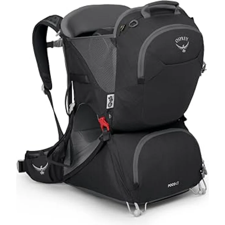 Osprey Poco LT, Babytrage mit optimalem Tragekomfort, robustem Nylon und praktischen Fächern – Bild 1
