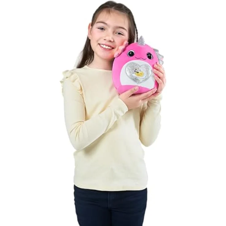 Rainbocorns Eggzania Mini Mania, Zebra, mit 10 Überraschungen und Yolkie Freund, Plüschtier für fantasievolles Spielen – Bild 5