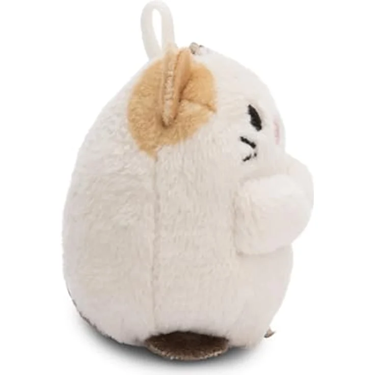 NICI MYMOCHI Katze Angy beige gefleckt, 5cm, weiches Plüsch-Kuscheltier mit Loop zum Anhängen, ideales Geschenk für Kinder & Erwachsene – Bild 2