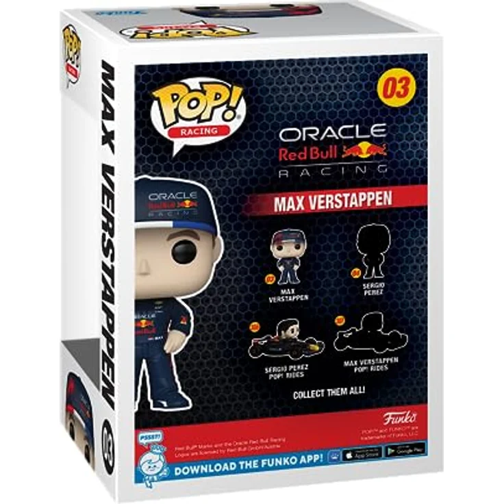 Funko Pop! Formula 1- Max Verstappen - Red Bull F1 - Vinyl-Sammelfigur - Geschenkidee - Offizielle Handelswaren - Spielzeug Für Kinder und Erwachsene - Sports Fans - Modellfigur Für Sammler – Bild 3